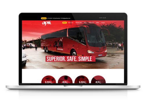 APM Bus website development