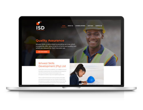 Ikhwezi Skills Development website development